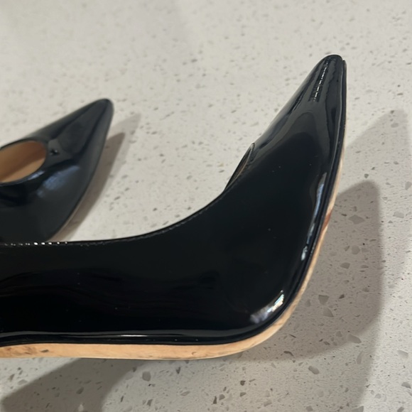 Jimmy Choo Anouk Pointy size 37.5 black patent leather heels! - Picture 10 of 13